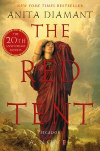 The Red Tent book cover. Author Anita Diamant.