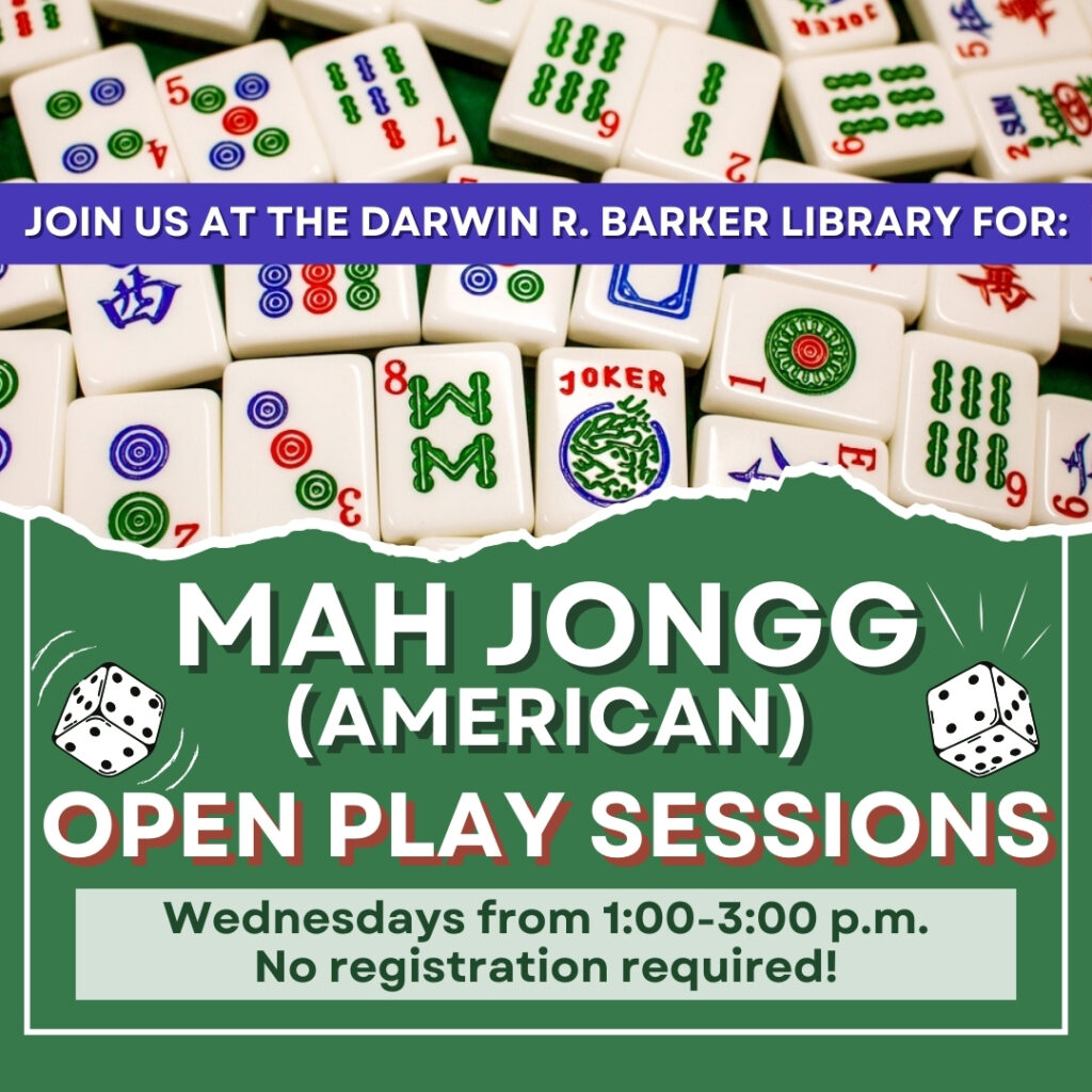 Mah Jongg (American) Open Play Sessions