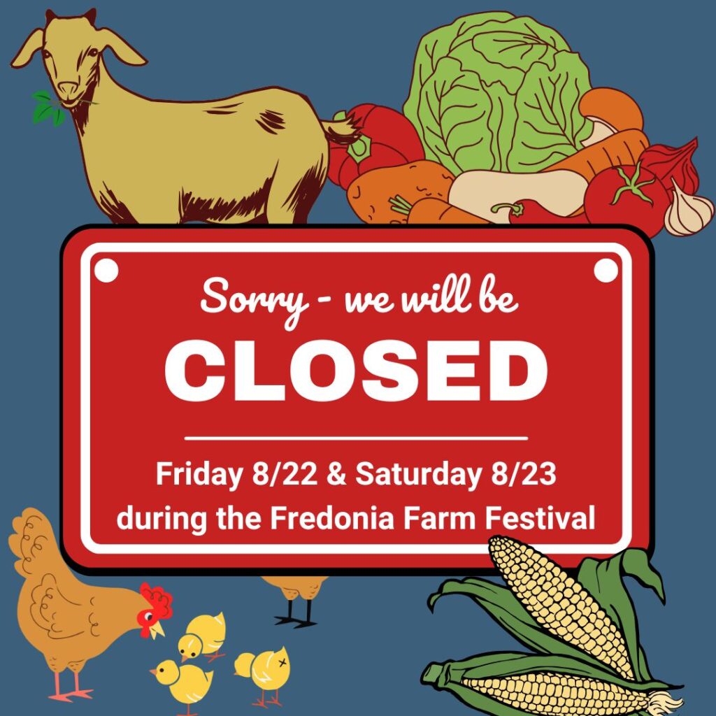 Library Closed for Farm Festival