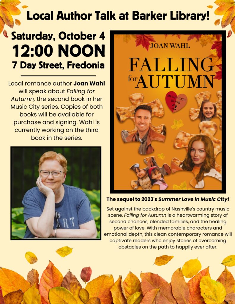 Author Talk – Falling for Autumn by Joan Wahl